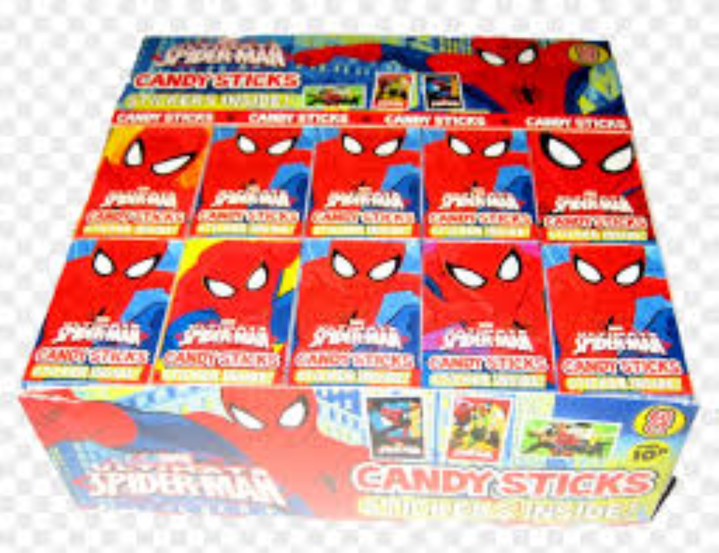 CANDY STICKS SPIDERMAN 16G